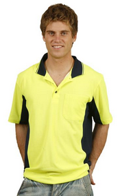 Προώθησης Mens μόδα TrueDry ασφάλεια Polo images