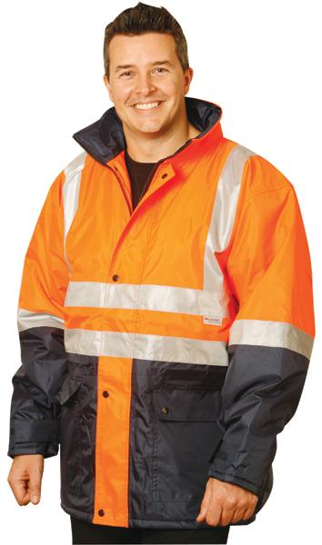 Jaqueta de segurança promocionais de alta visibilidade