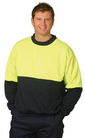 Promotional High Visibility 2 Tone Crew Neck Windcheater small picture