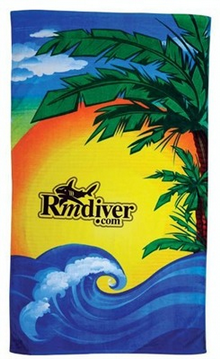 Personalised Beach Towel images