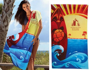 Customised Beach Towel images