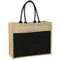 Contrast Eco Jute Bag small picture