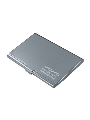 Dublin Aluminium Card Holder