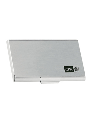 Porte-cartes en Aluminium Econo