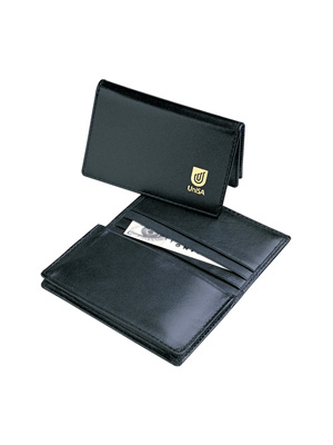 Leather Pocket Business Card Holder