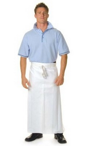 Pocket Free Poly Cotton Continental Apron images