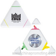 White Triangular Highlight Marker images