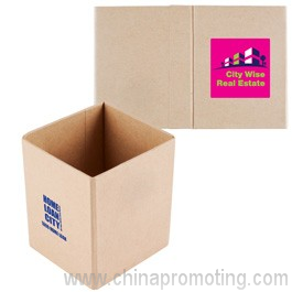 Folding Cardboard Pen Holder/Organiser