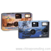 Disposable camera with flash images
