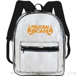 Mako PVC transparan keamanan ransel