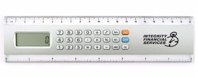 Calculator with Combo Ruler