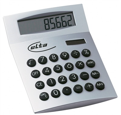 Kompakt pulten kalkulator
