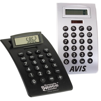 Curved Desktop Calculator