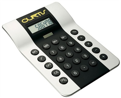 Stilig resepsjon kalkulator
