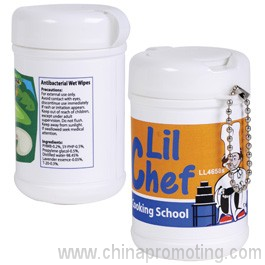 Anti Bacterial Wet Wipes In Canister