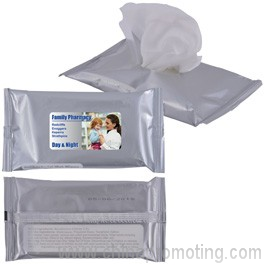 Anti bactériennes lingettes en sachet X 10