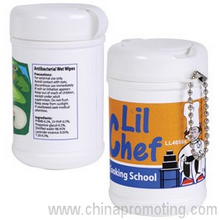 Anti Bacterial Wet Wipes In Canister images