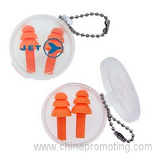 Silicone Earplug Keychain images