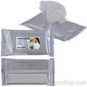Anti-bacterianos lenços na bolsa X 10 images