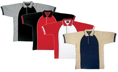 Ladies Three Tone Polo Shirts