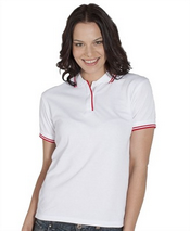 Kontras wanita Polo Shirt images