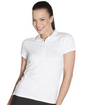 Ladies Cotton Polo Shirt images