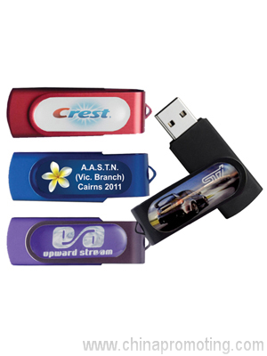 Cupola USB ruotare con Clips colorate (trattino solo)