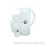 Frosted Jug-4 Cups images