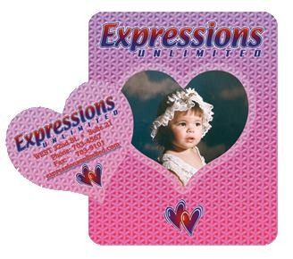 Heart Photo Frame Magnet