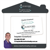 Customised House Shaped Magnet images