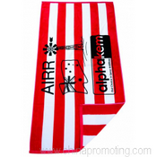 Πετσέτες παραλίας βελούδο Αβάνα με μαύρο λογότυπο εκτύπωσης images