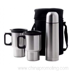 Car Mug/Vacuum Flask Set