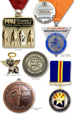 Salgsfremmende 76mm medaljong