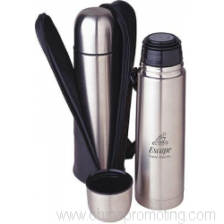 Riviera Half Litre Vacuum Flask in Carry Pouch