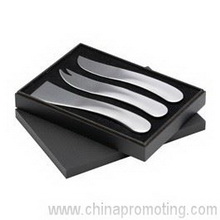Sienna Stainless Steel Cheese Set images