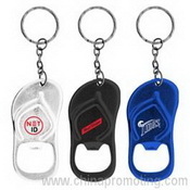 Sandal Shaped Bottle Opener Keychain images