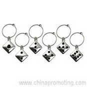 Wine Charms Dice Shape images