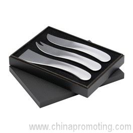 Sienna Stainless Steel Cheese Set