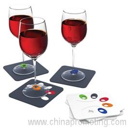 Şarap çocuk bardak altlığı