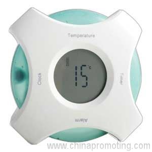 Green Multi Function Clock