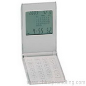 Horloge-calculatrice-calendrier de poche images