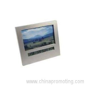Photo Frame - Clock with Thermometer