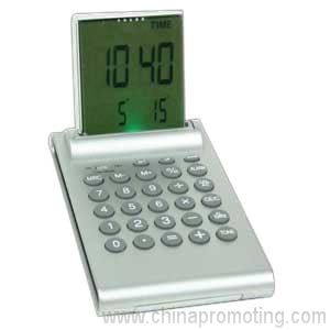 Quadra Bureau calculatrice horloge