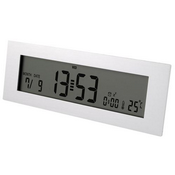 Aluminiowy zegar na biurko cyfrowy images