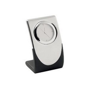 Elite Silver Quartz Clock images