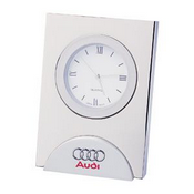 Geneva Silver Quartz Clock images