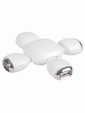 لوحة وصل USB في منفذ 4 قابلة للطي images