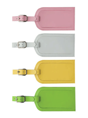 Coloured Luggage Tag