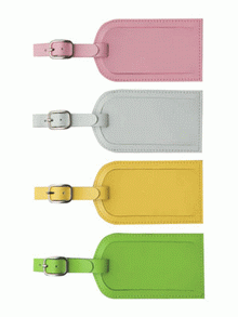 Coloured Luggage Tag images