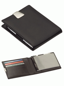 Läder plånbok / anteckningsbok images
